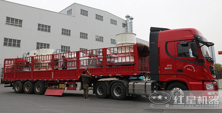 圓錐破碎機裝車、發(fā)貨