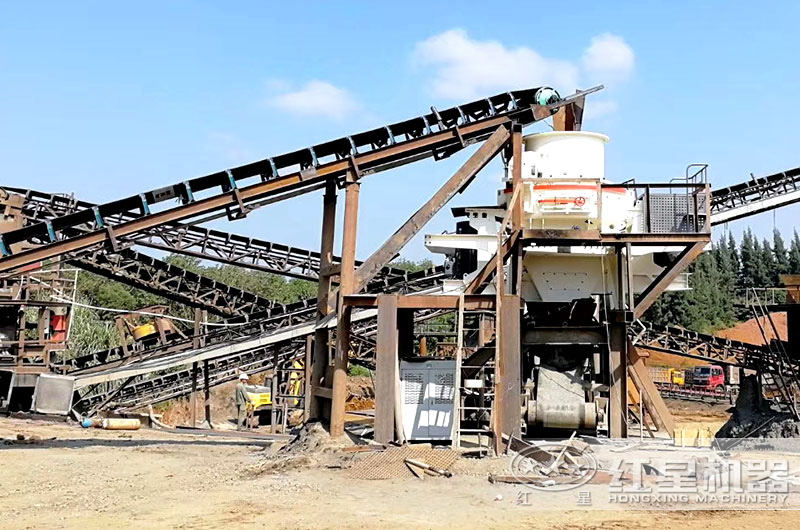 制砂機(jī)成品粒型好，成品多用于建筑工程，道路基建